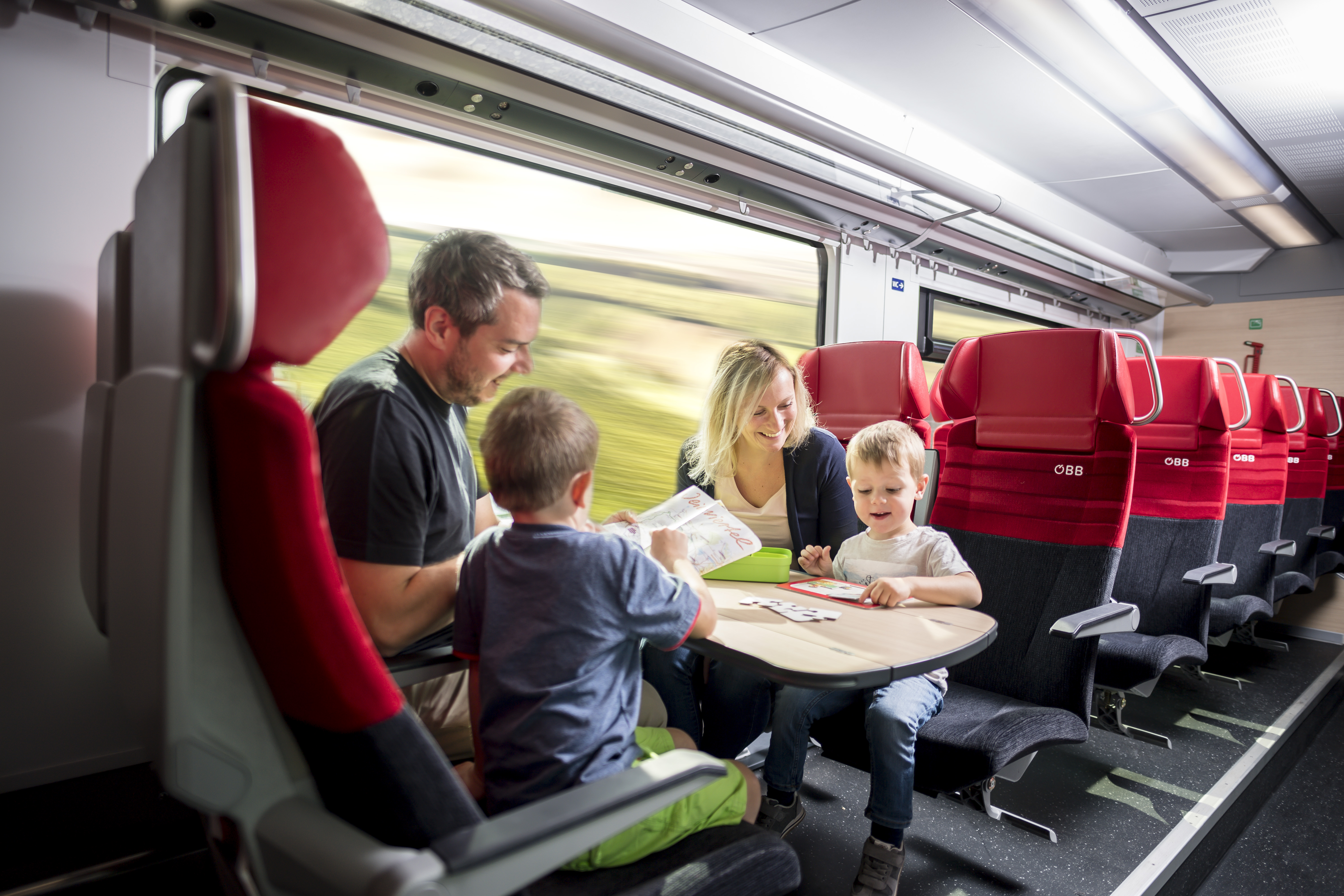 Mit der Bahn Anreise nach Niederösterreich